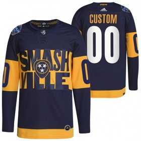 Miesten NHL Nashville Predators Pelipaita Custom Adidas 2022 Stadium Series Authentic